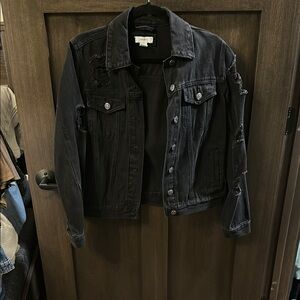 Forever 21 Black Denim Jacket